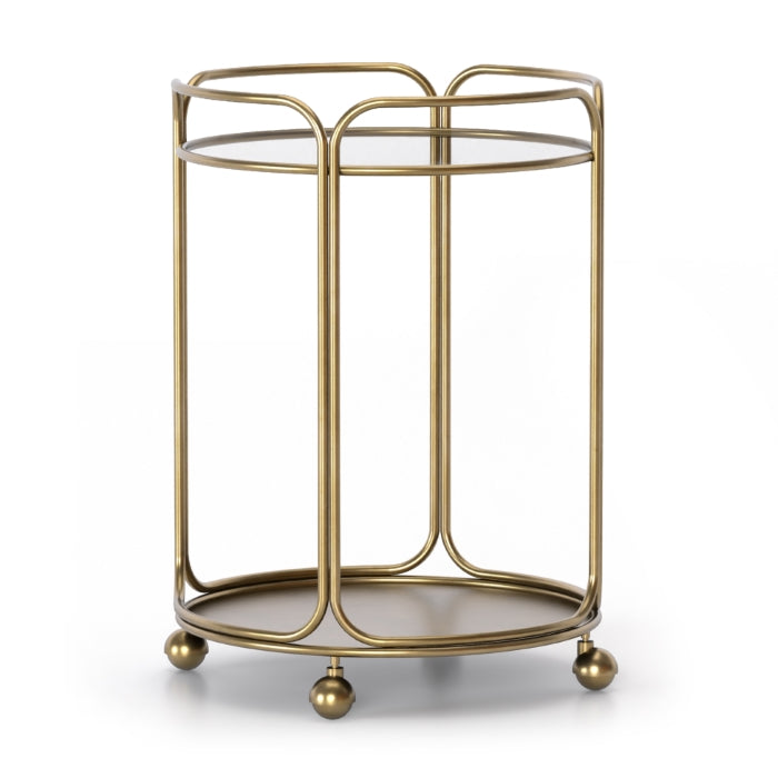 Radius Round Bar Cart By Bd Studio Iii Din00237 1