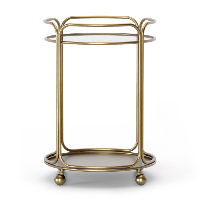 Radius Round Bar Cart By Bd Studio Iii Din00237 2