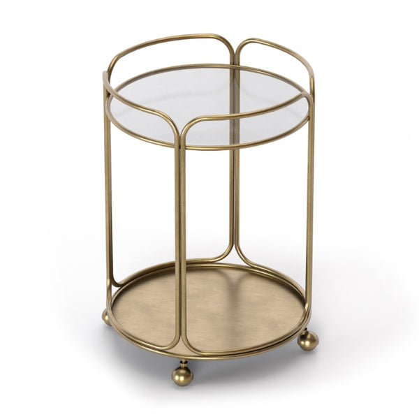 Radius Round Bar Cart By Bd Studio Iii Din00237 3
