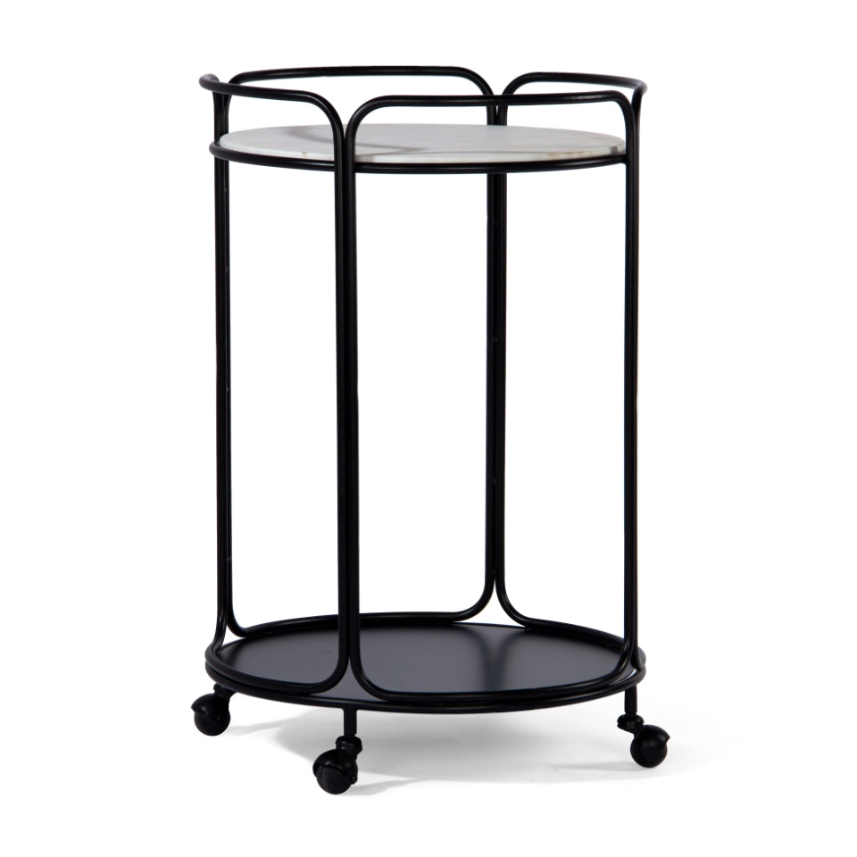 Radius Round Bar Cart By Bd Studio Iii Din00237 4