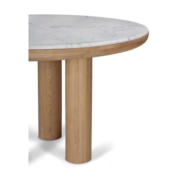 pillar round dining table by style union home din00320 3