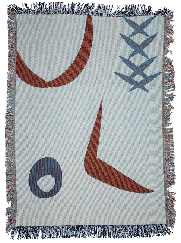 Jetee Moon Woven Blanket