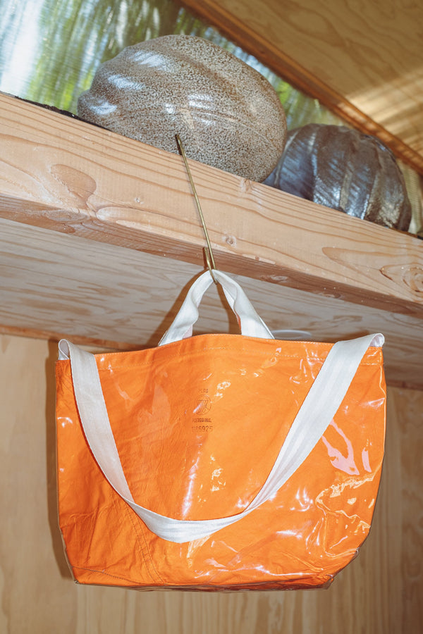 Covered Parachute Shoulder Bag Orange Puebco 504216 2