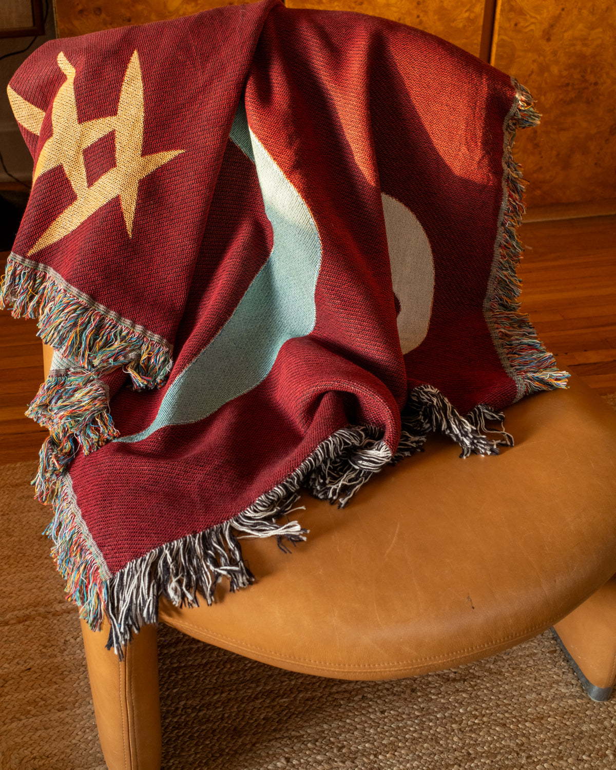 Jetee Moon Woven Blanket