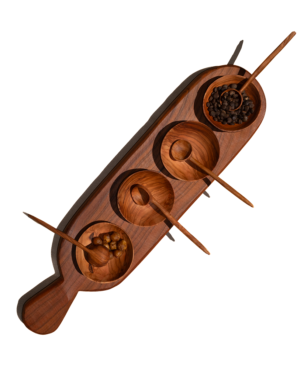 Walnut Bowl Set Of 4 Uvn 2000121 1