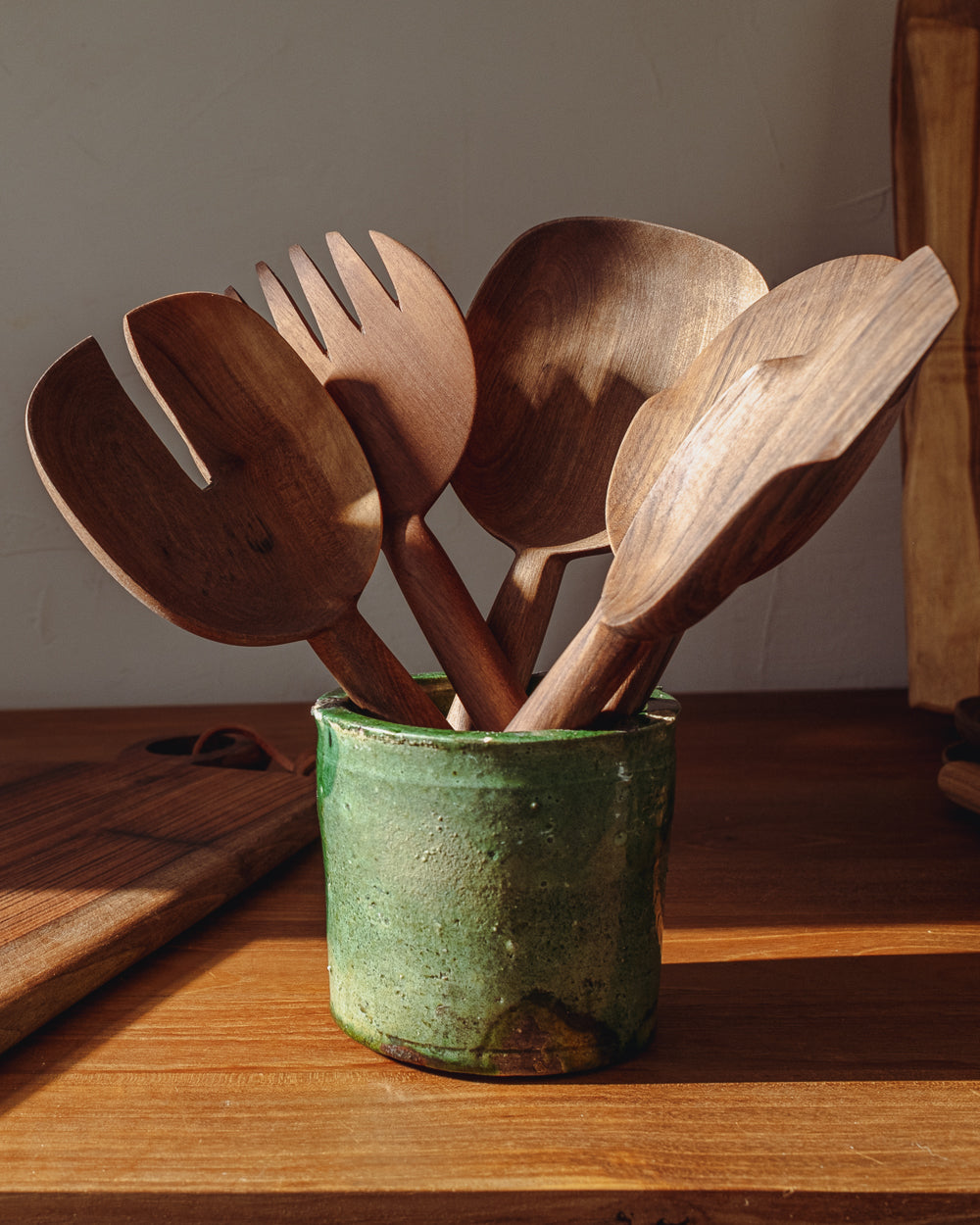 Walnut Spoon Set Of 5 Uvn 2000110 3