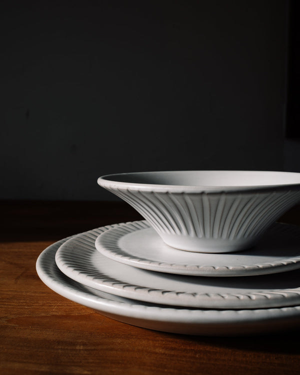 Stripes Matte White Coupelle Uvn 1000103 4