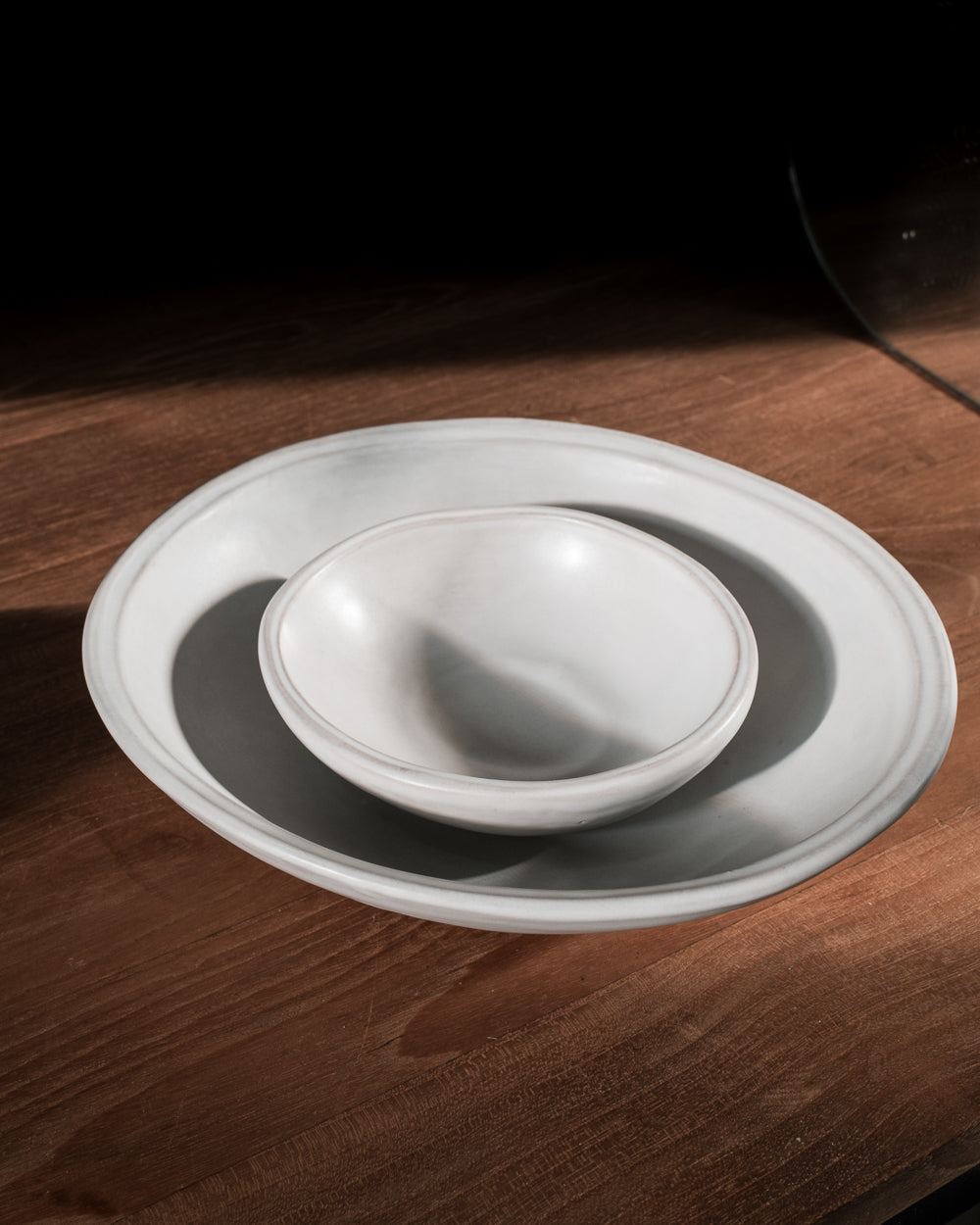 Oval White Serving Bowl Uvn 1000153 4