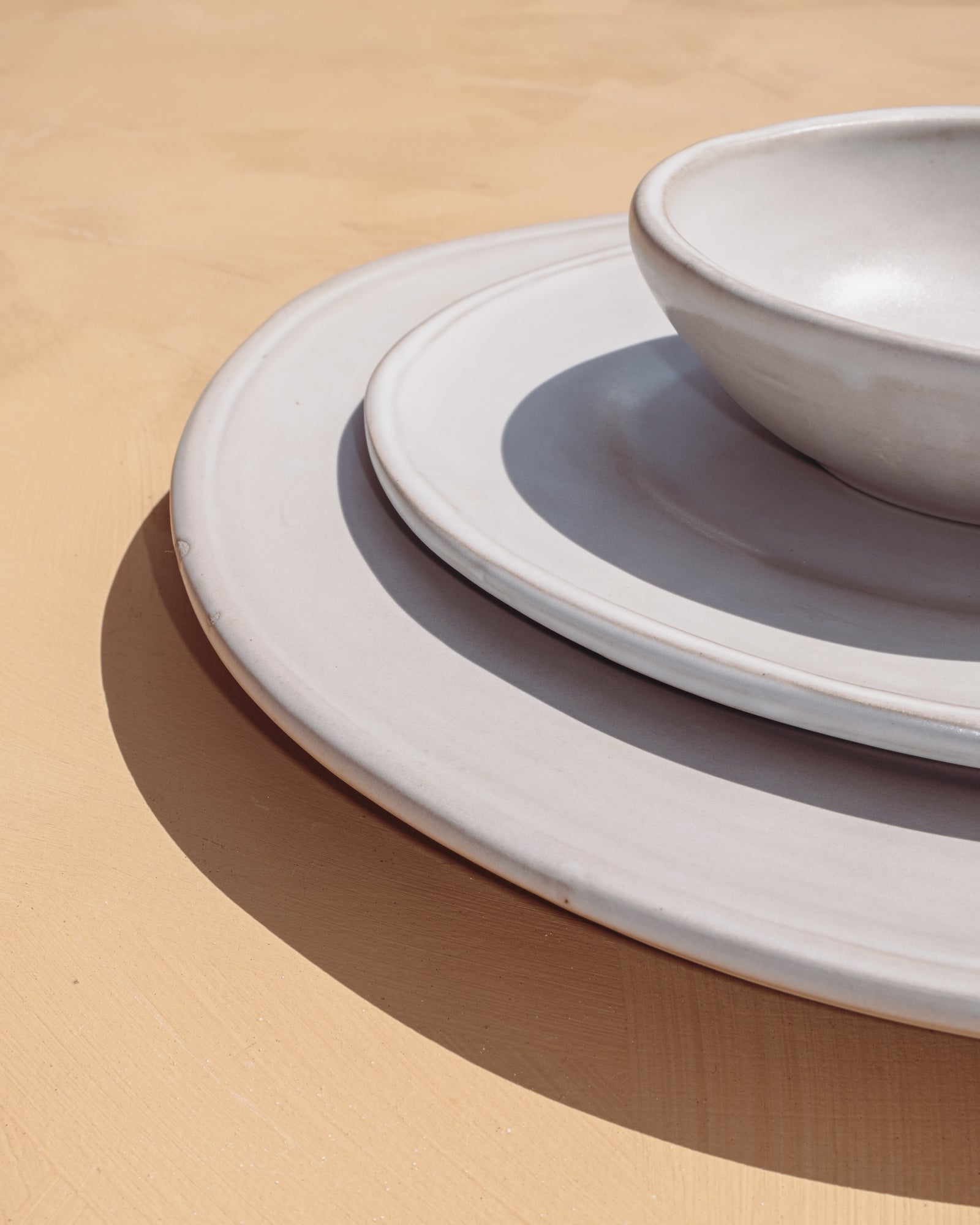 Oval White Dinner Plate Set Of 4 Uvn 1000148 4