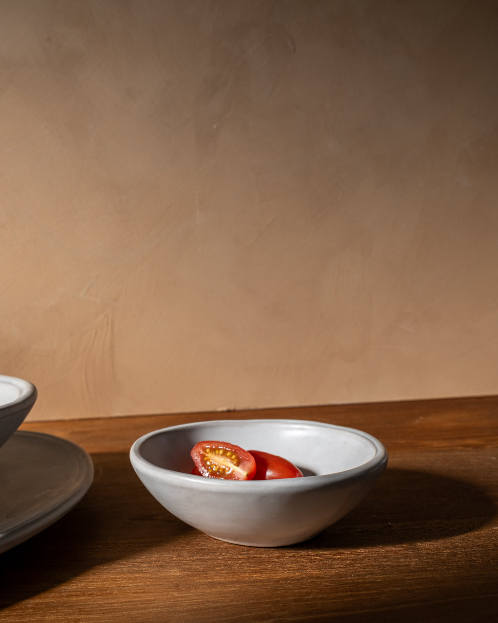 Oval White Lip Bowl Set Of 4 Uvn 1000151 3