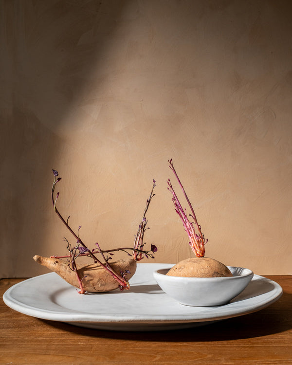 Oval White Serving Tray Uvn 1000152 3
