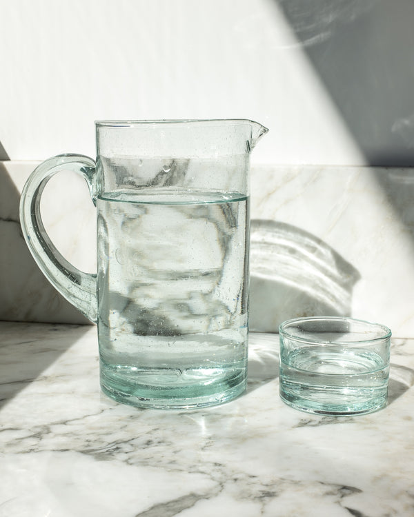 Kade Recycled Glass Pitcher