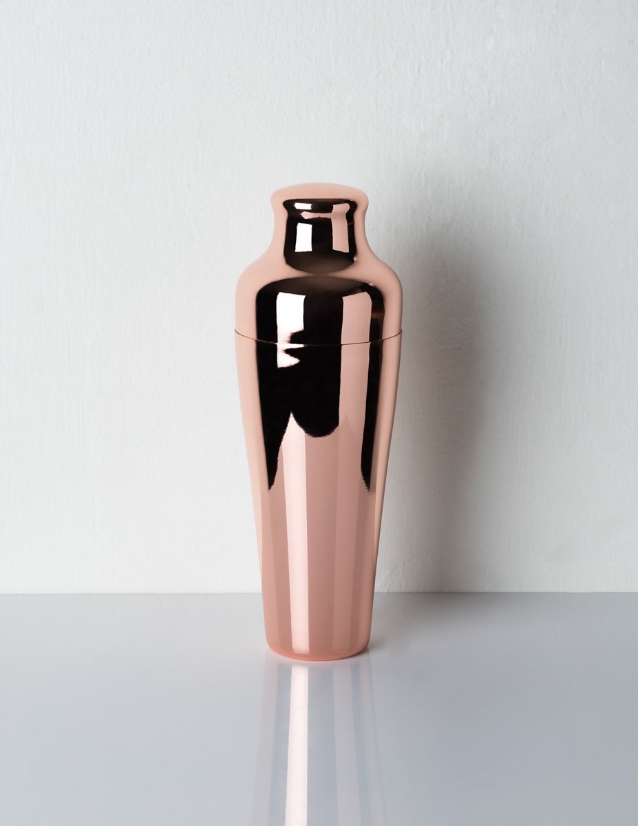 Gold Heavyweight Cocktail Shaker 2