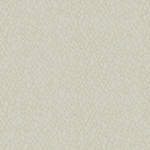 Webbing Geometric Wallpaper in Cream