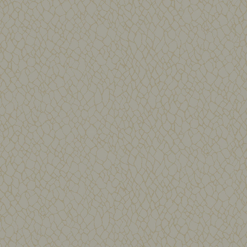 Webbing Geometric Wallpaper in Beige