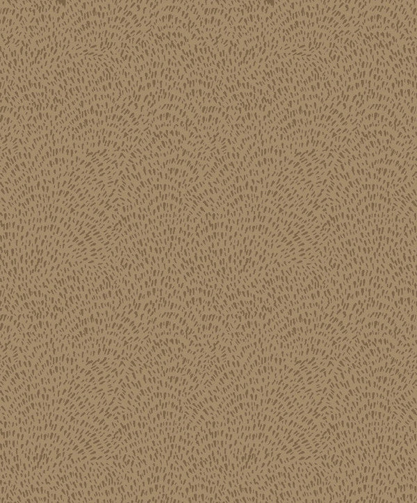 Fan Fleck Wallpaper in Gold/Beige