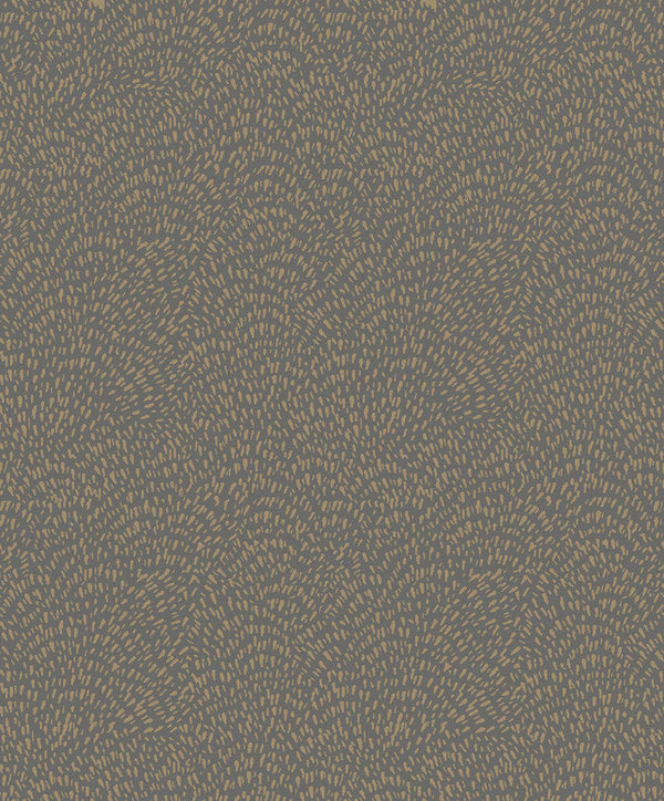 Fan Fleck Wallpaper in Gold