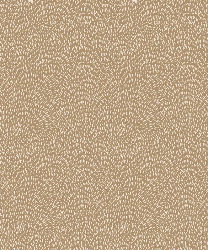 Fan Fleck Wallpaper in Bronze Brown