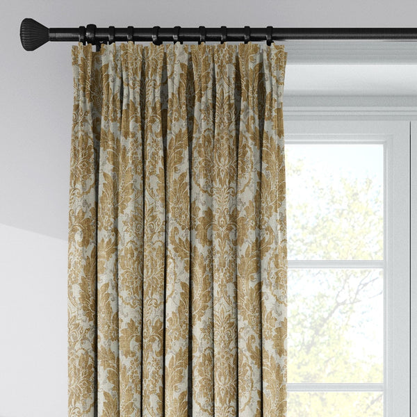 Damaskus Linen Gold Drapery 2