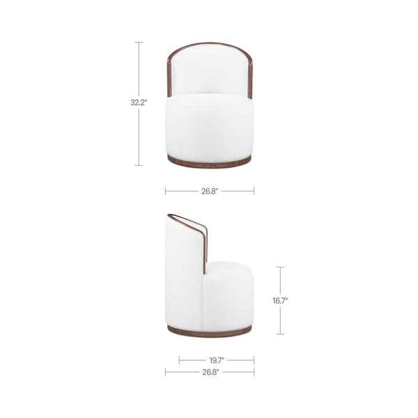 Rossi Swivel Dining Chair