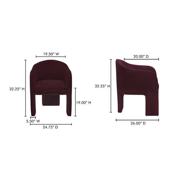 Clara Dining Chair Moes Home Collection Mhc Eh 1116 38 6