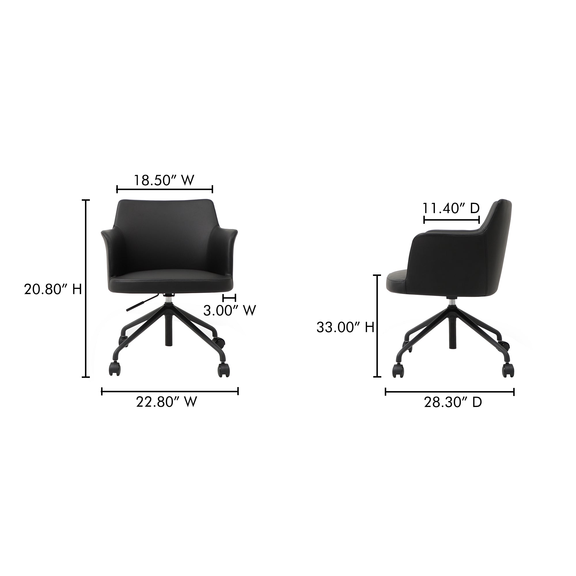 Morris Office Chair Moes Home Collection Mhc Ej 1047 02 5