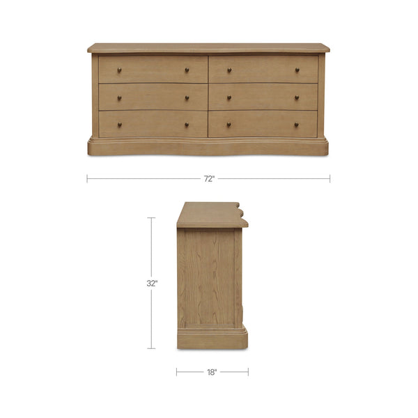 Clarence 6 Drawer Dresser