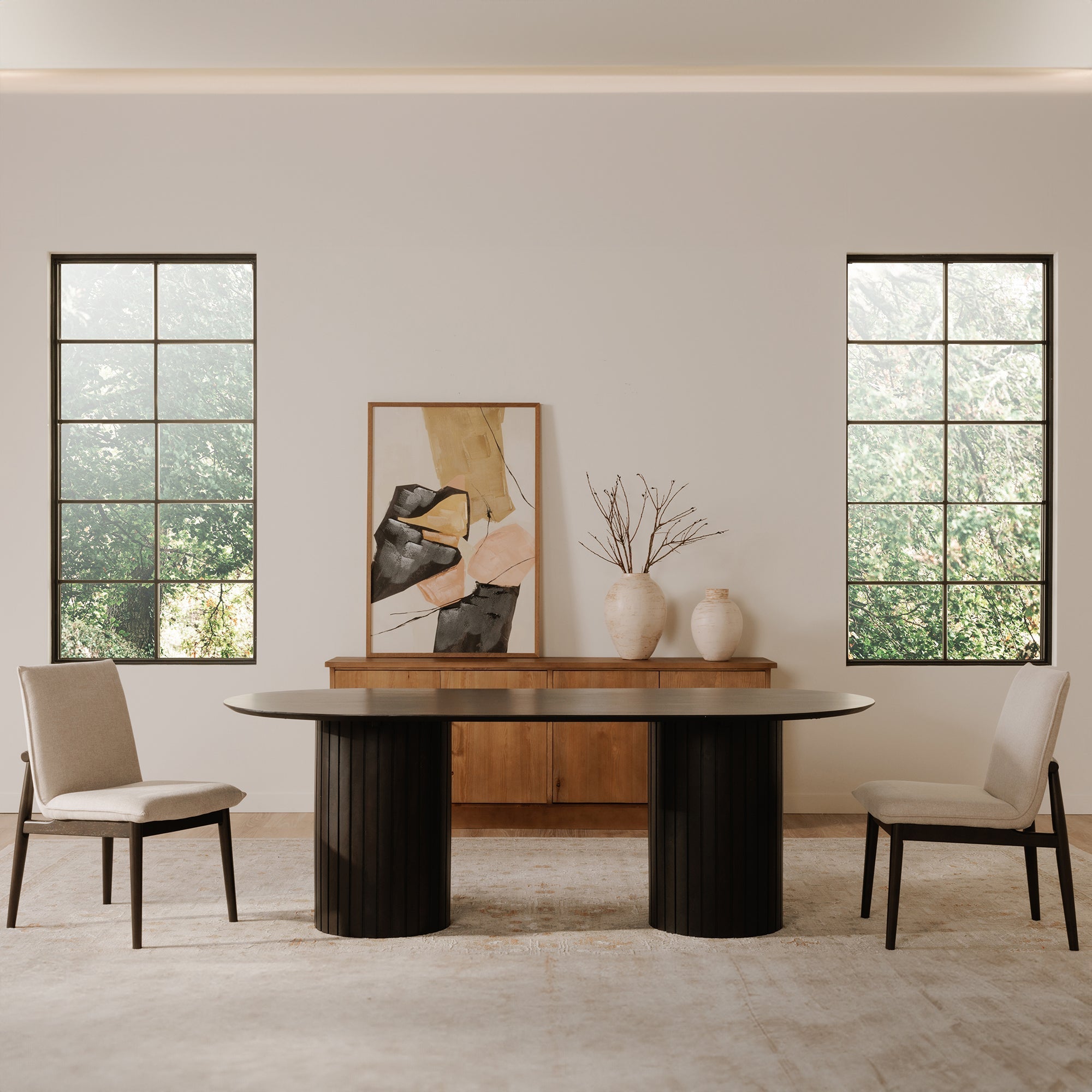 Charlie Dining Chair Set Of 2 Moes Home Collection Mhc Eq 1023 34 17