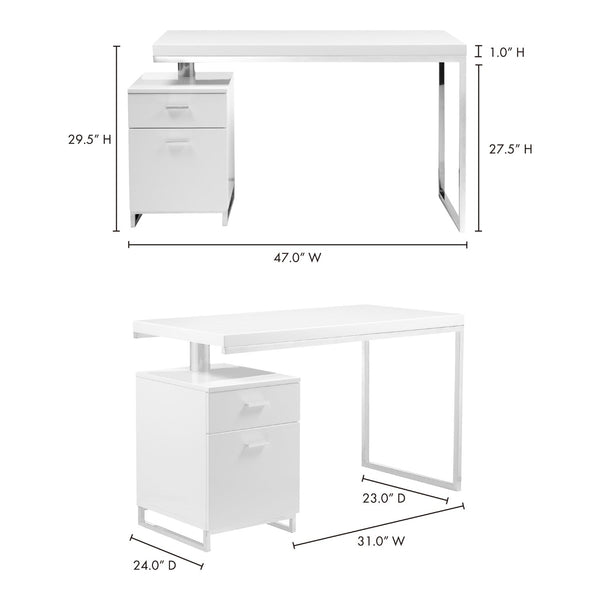 Martos Desk White 6