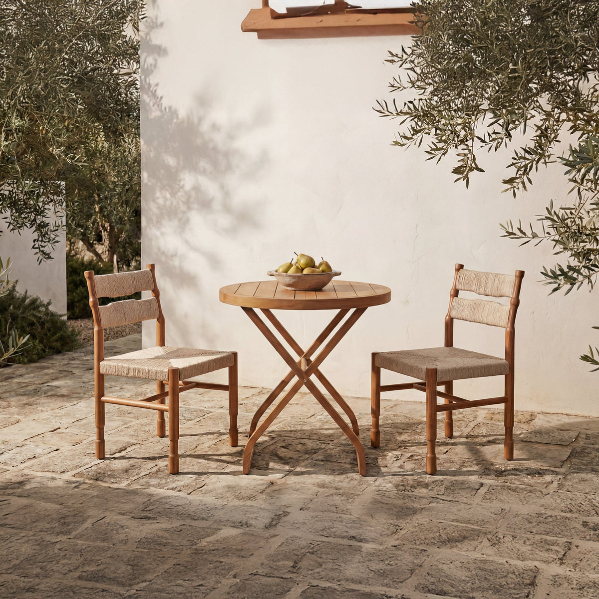 Raf Outdoor Dining Chair Set of 2