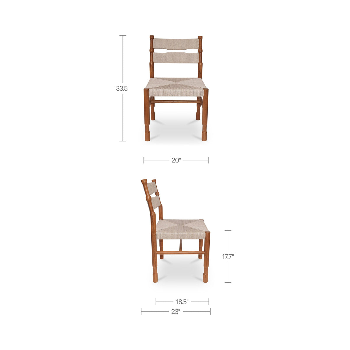 Raf Outdoor Dining Chair Set of 2