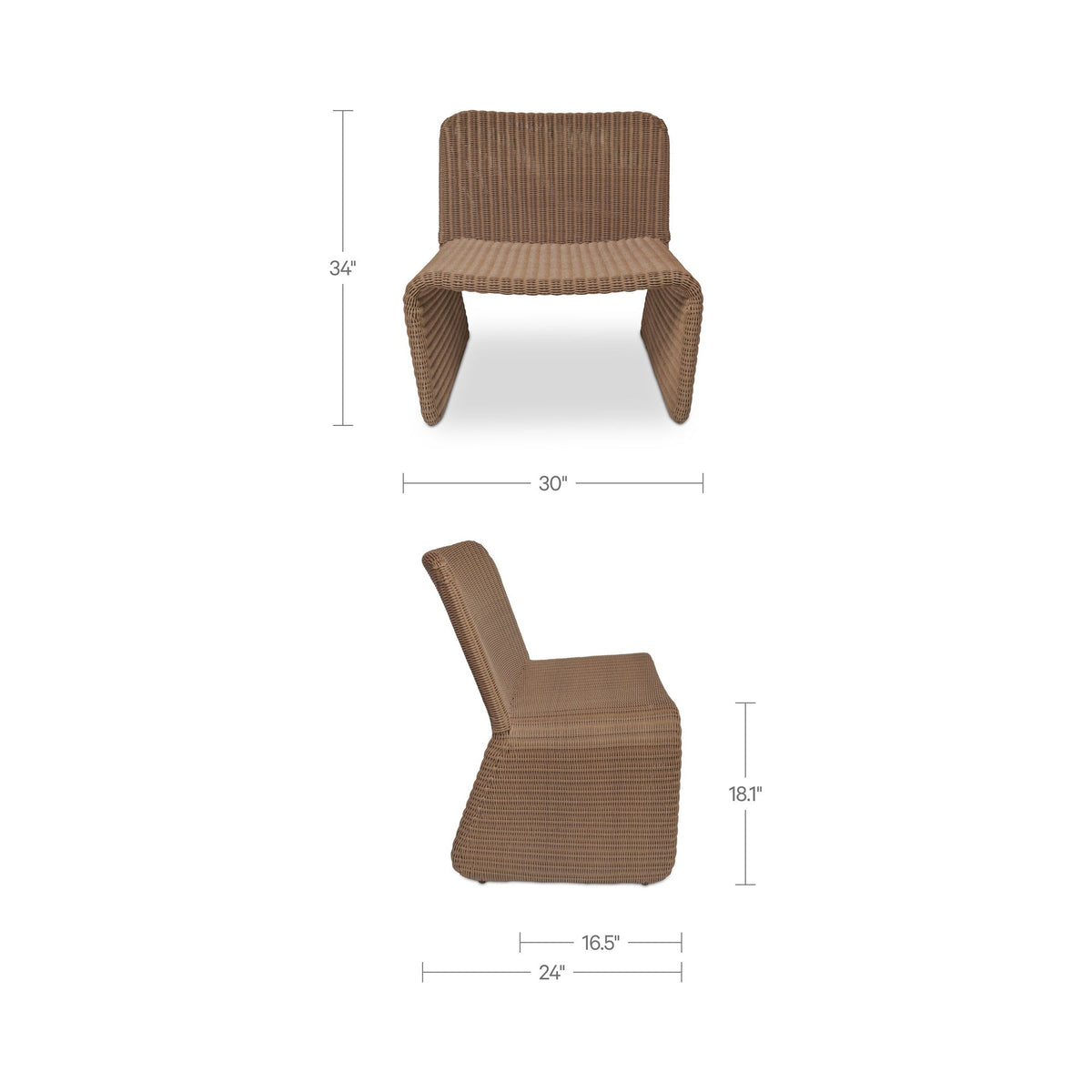 Ella Outdoor Accent Chair