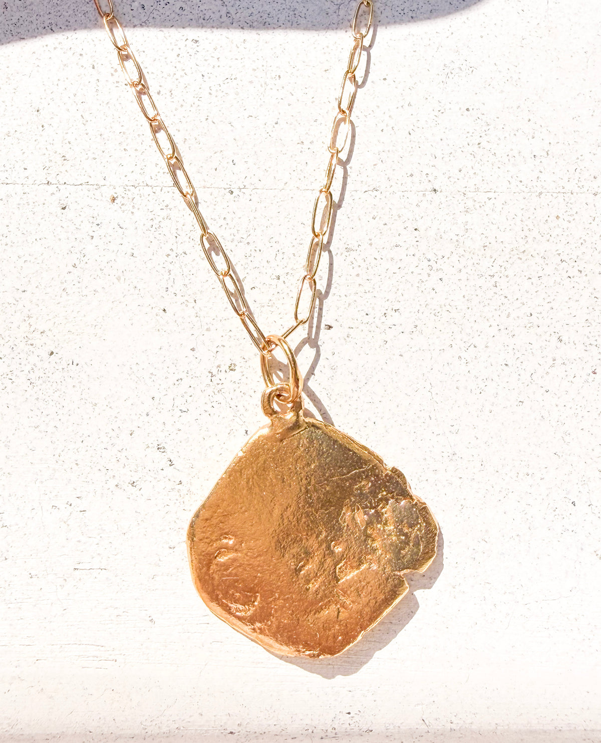 Ex8 ésotériques Long Coin Necklace