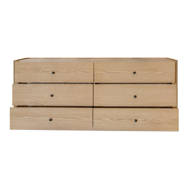 Gibson 6 Drawer Dresser Moes Home Collection Mhc Fc 1012 20 7
