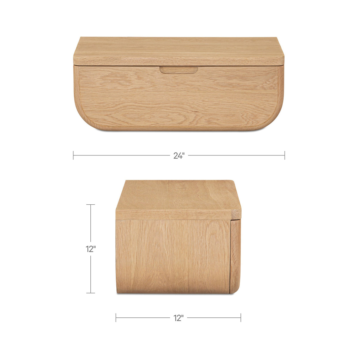 Hettie Floating Nightstand