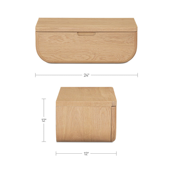 Hettie Floating Nightstand