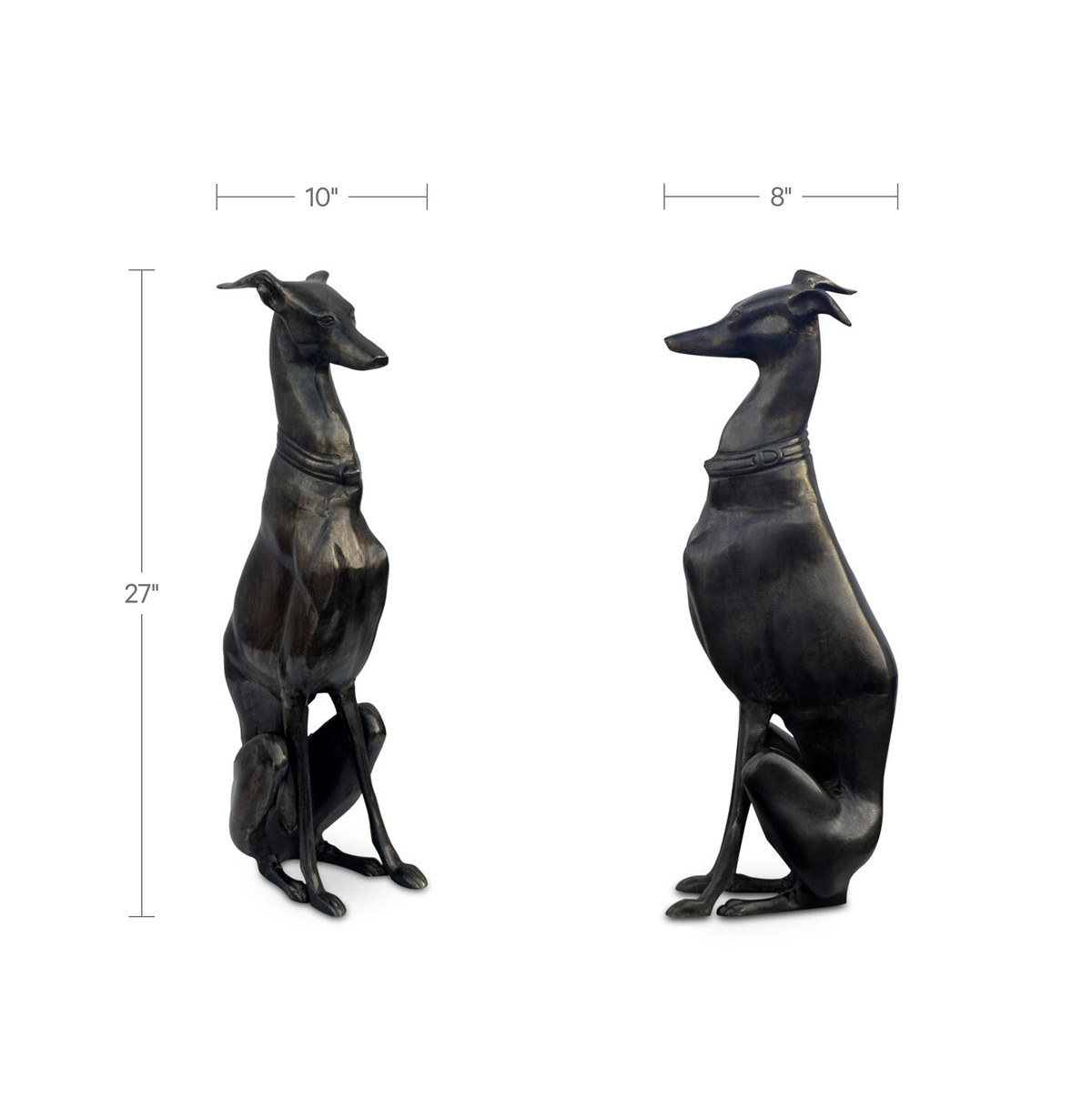 Duke Cast Aluminum Sculpture