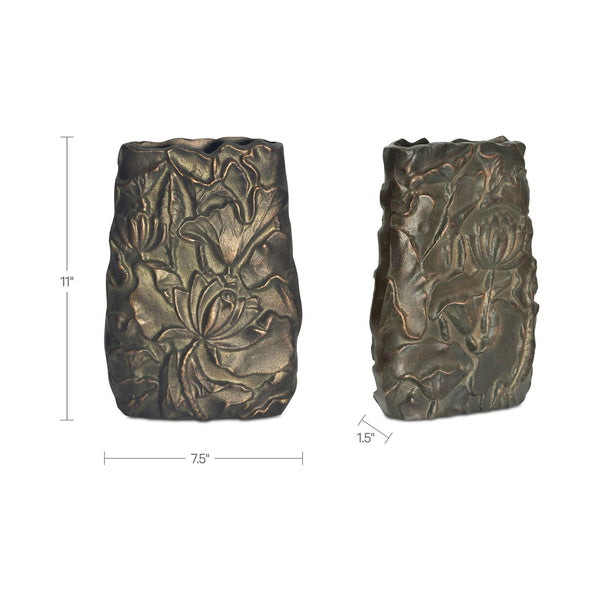Sabine Cast Aluminum Vase