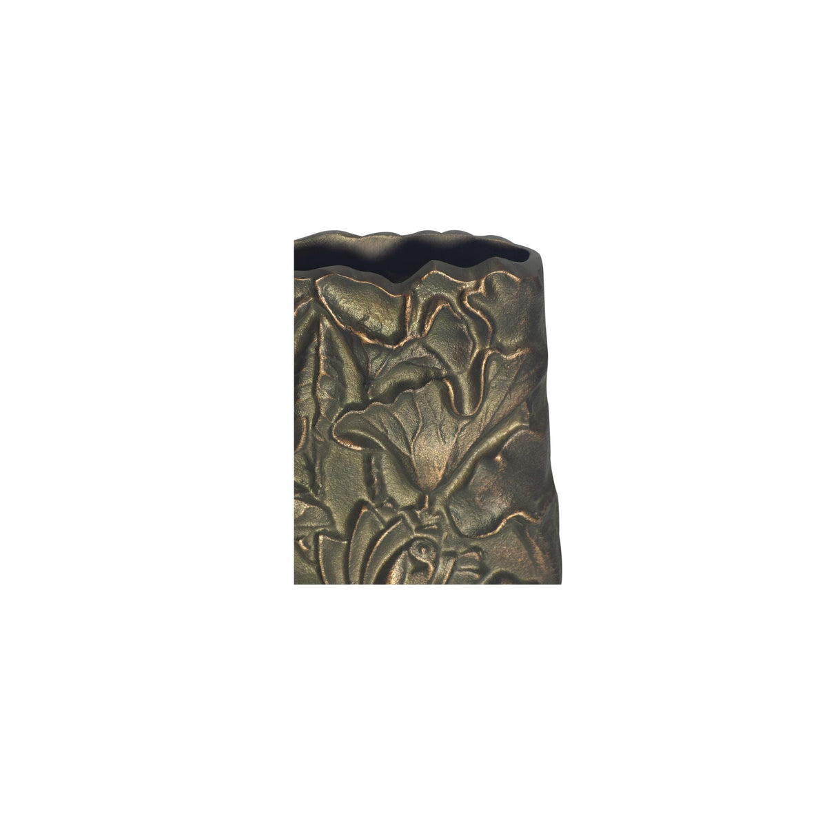 Sabine Cast Aluminum Vase