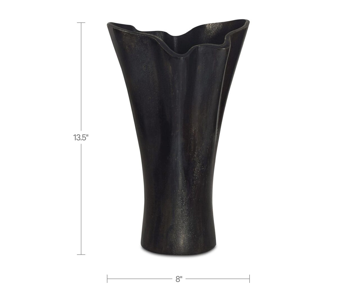 Yeri Cast Aluminum Vase