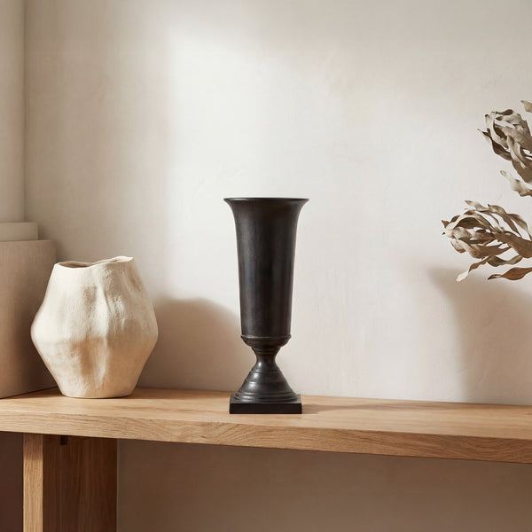 Cassia Cast Aluminum Vase