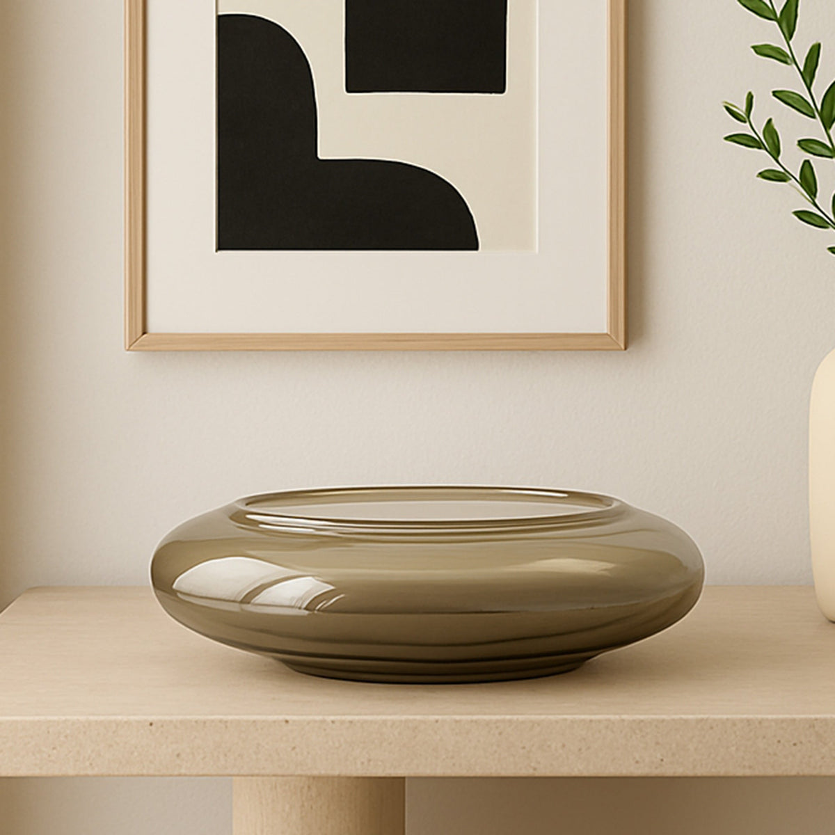Polene Glass Bowl Smoky