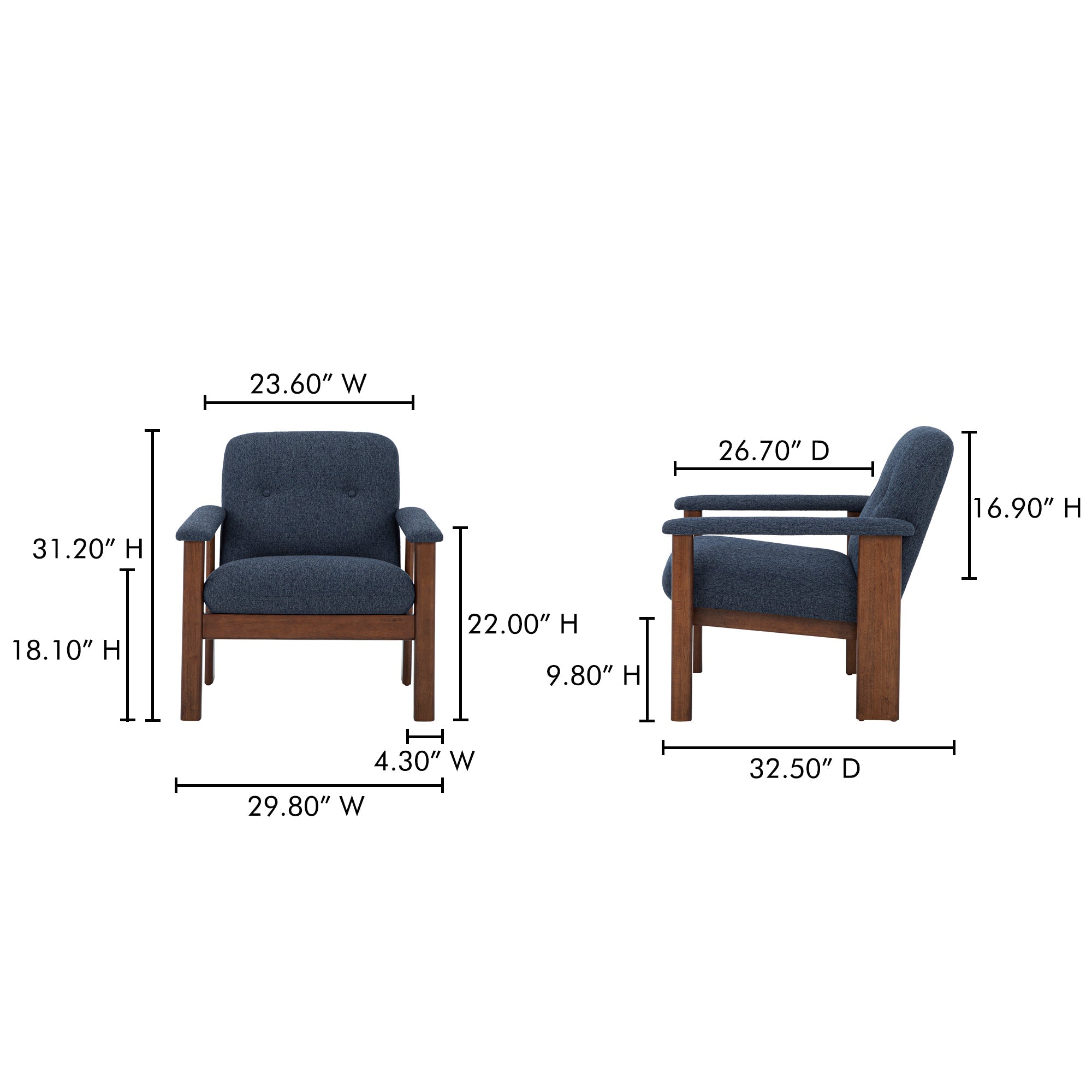 Parker Lounge Chair Moes Home Collection Mhc Fo 1000 19 11