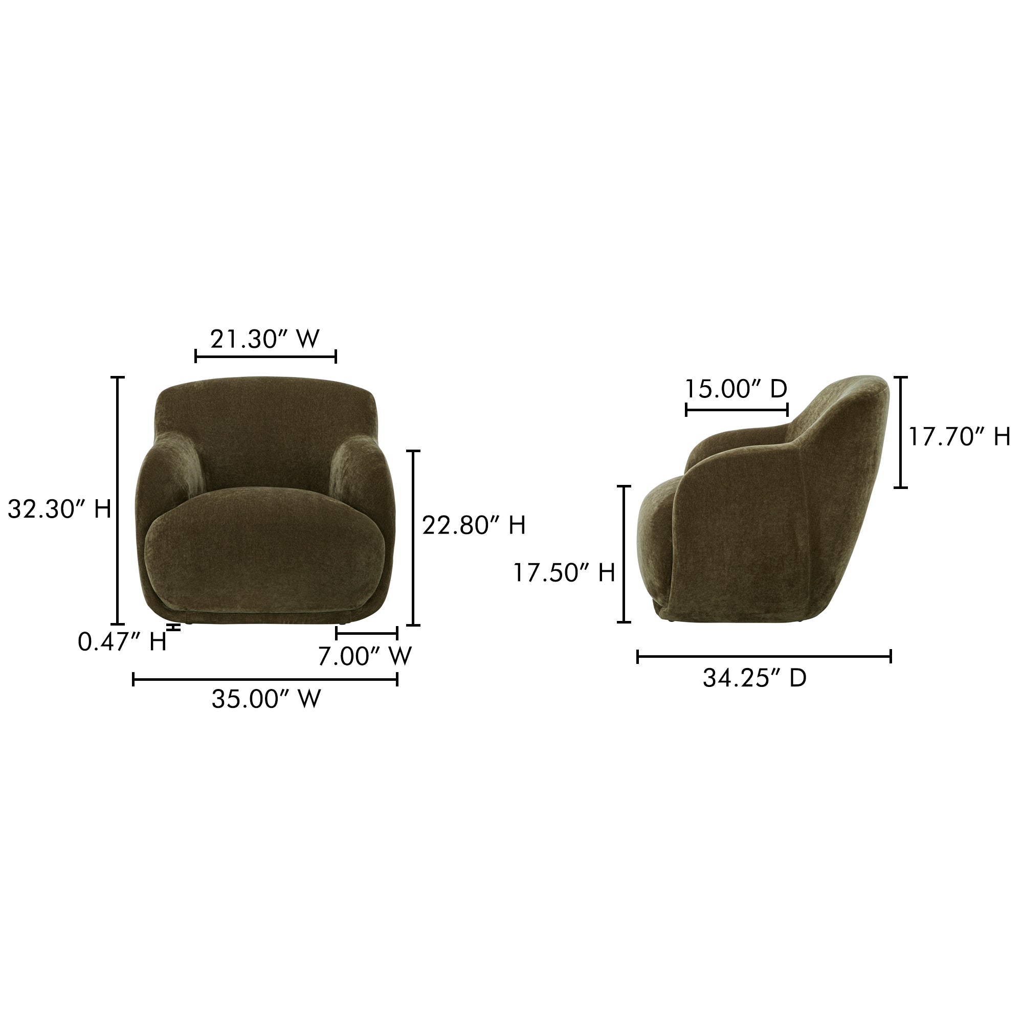 Stevie Lounge Chair Moes Home Collection Mhc Fo 1001 27 19