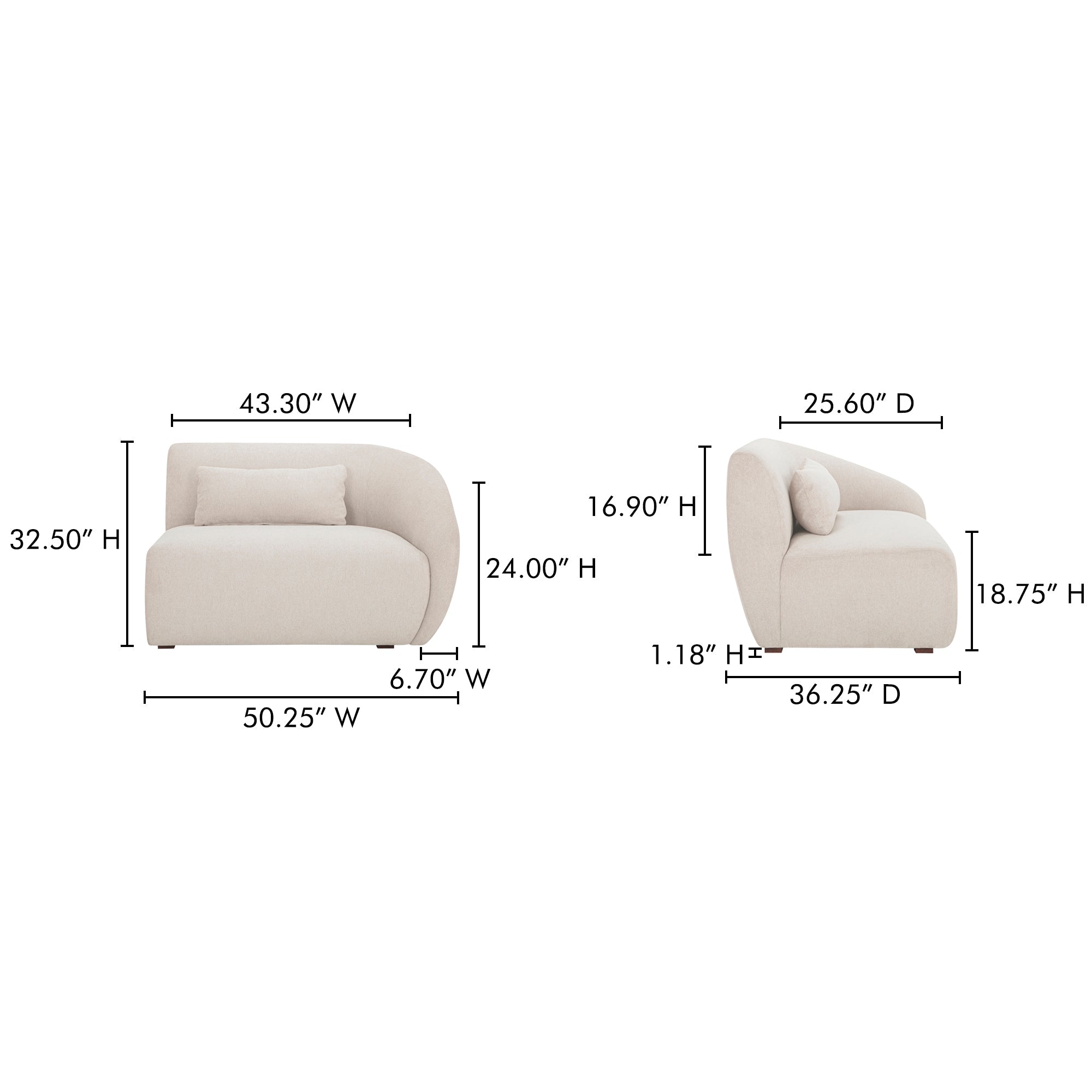 Amelia Corner Chair Moes Home Collection Mhc Fo 1013 03 40