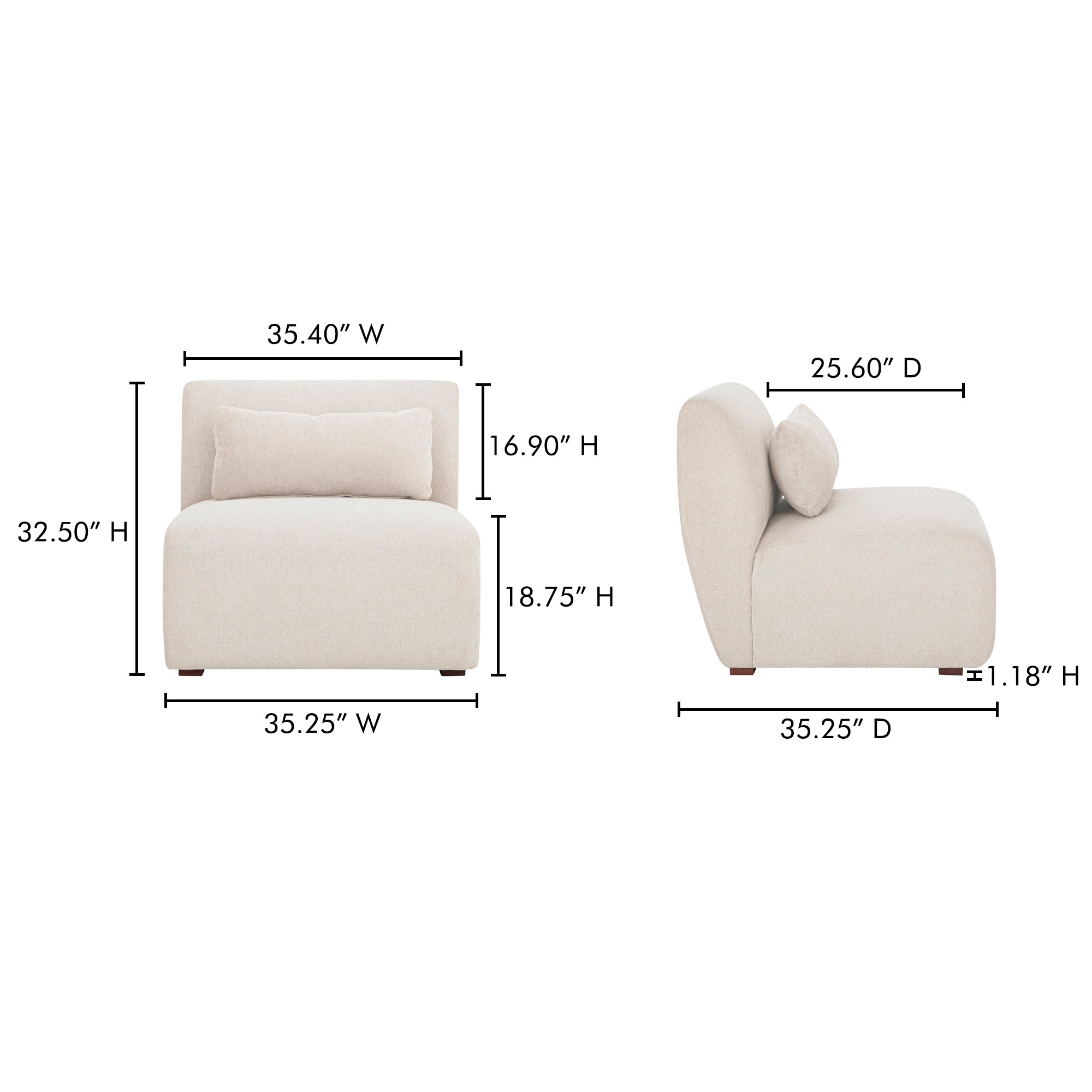 Amelia Corner Chair Moes Home Collection Mhc Fo 1013 03 44