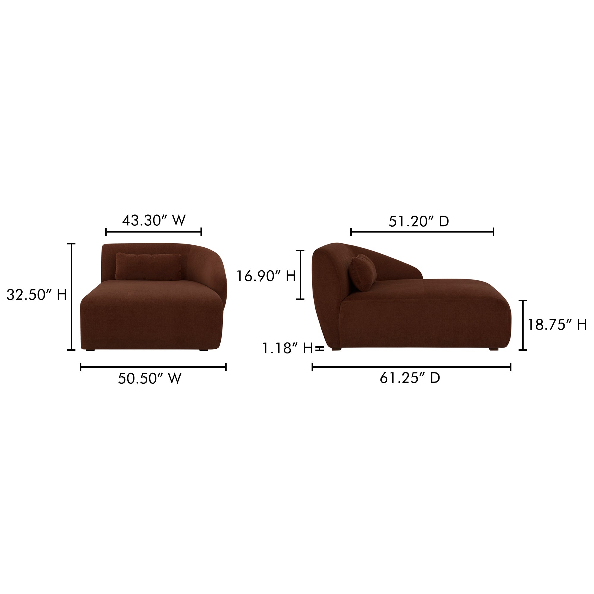 Amelia Corner Chair Moes Home Collection Mhc Fo 1013 03 42