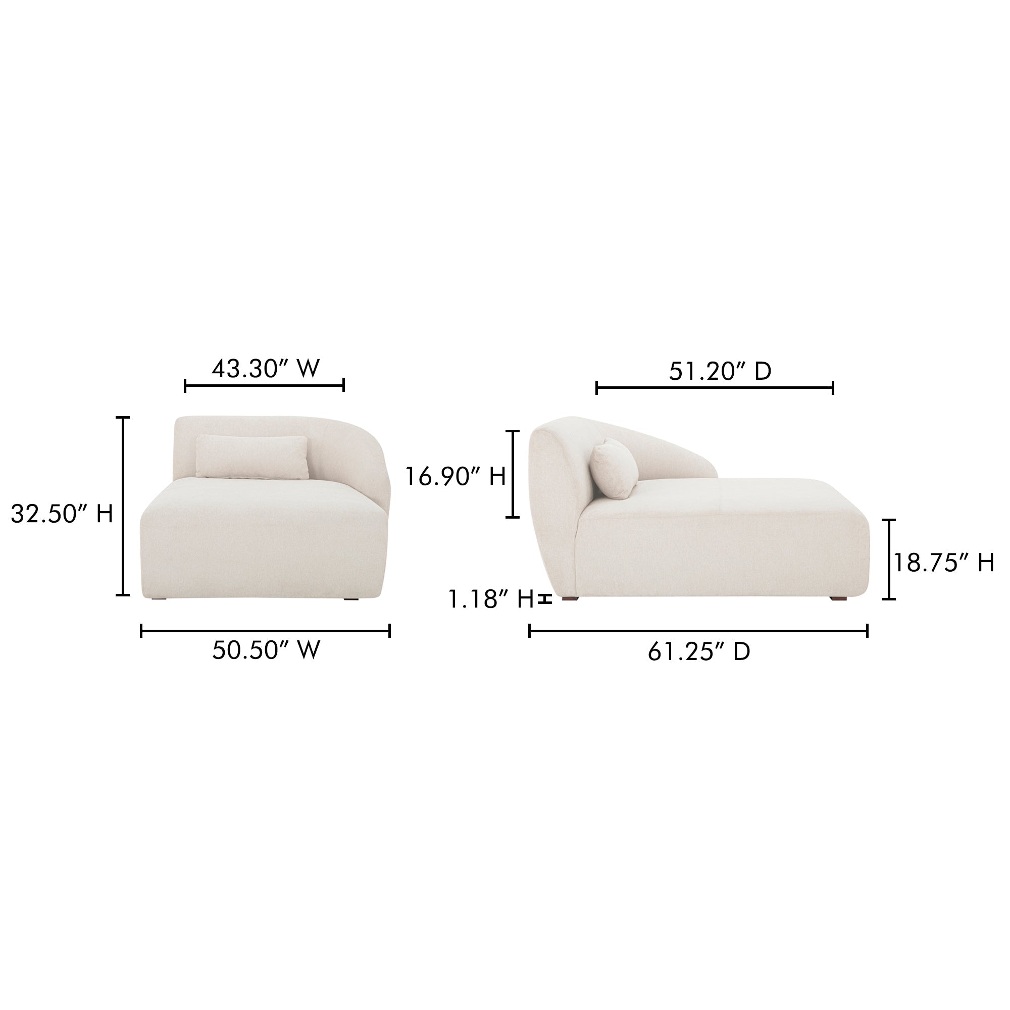 Amelia Corner Chair Moes Home Collection Mhc Fo 1013 03 47