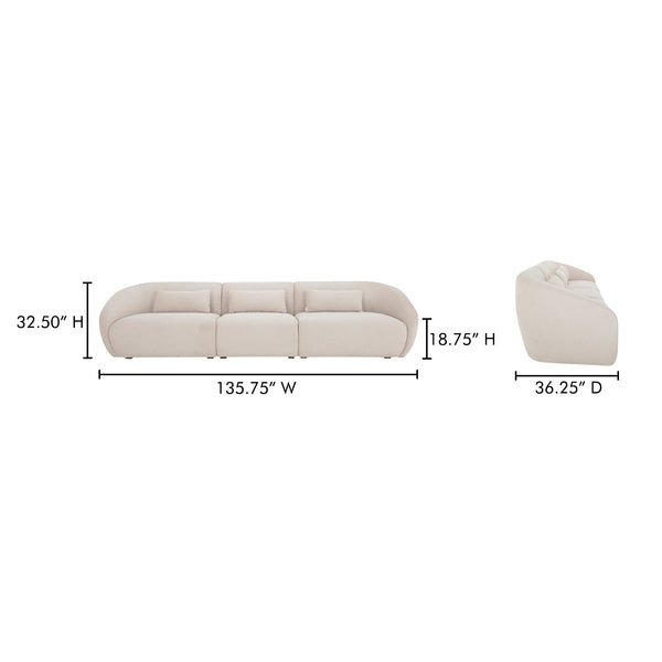 Amelia Modular Sofa Moes Home Collection Mhc Fo 1016 03 16