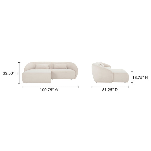 Amelia Nook Modular Sectional Moes Home Collection Mhc Fo 1017 03 29